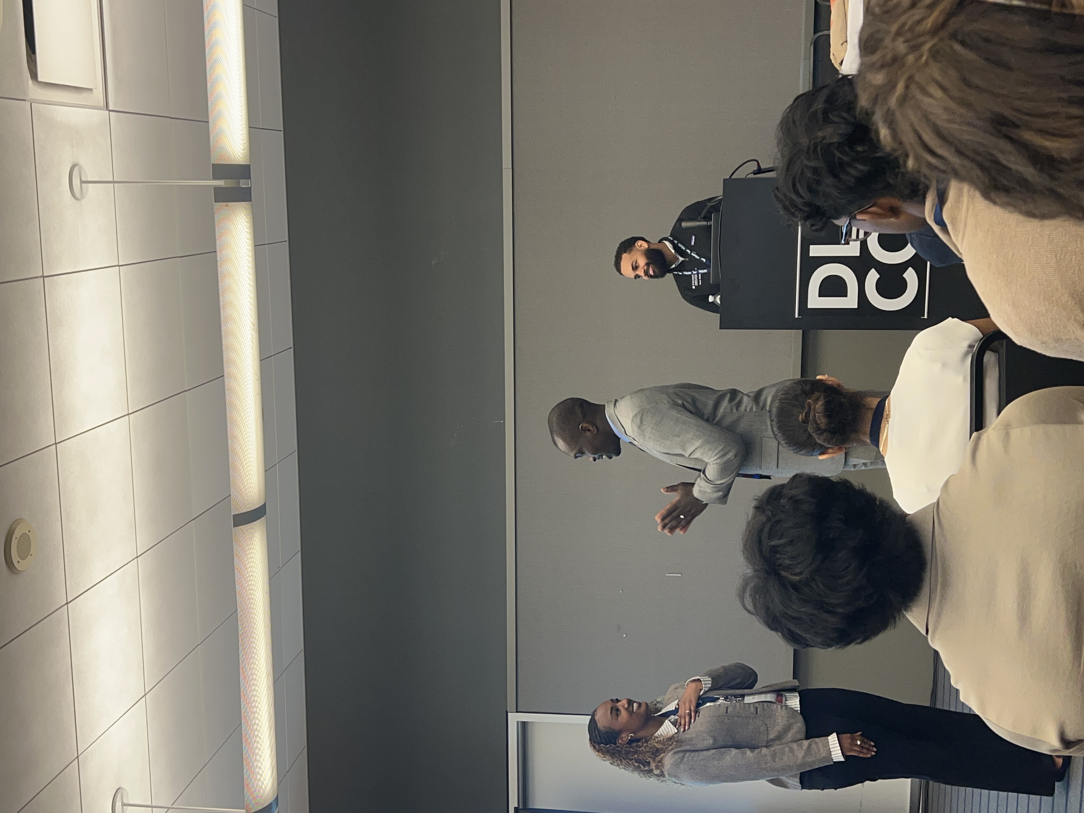 Fares Siddig presenting at AMEC 2026 networking workshop